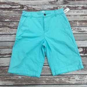 NWT Boy’s Old Navy Chino shorts in Aqua